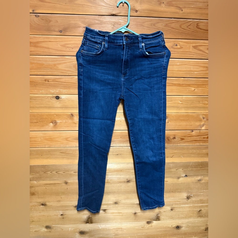 Citizens Of Humanity Skinny Jeans in Dark Blue Wash - Size 29